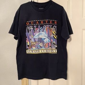 Quartersnacks tee mens large
